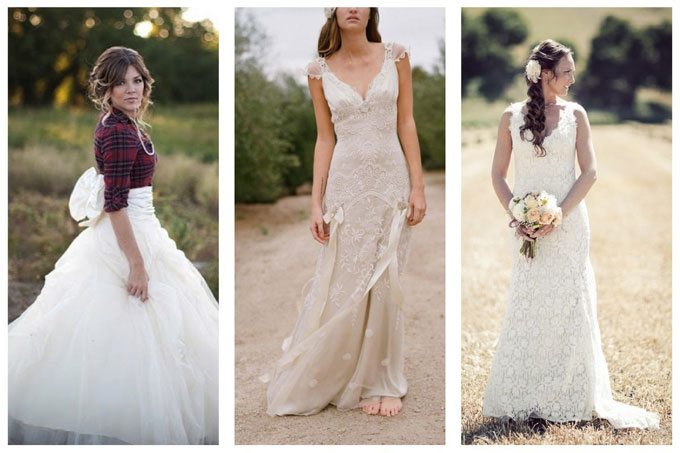 Robes mariage champêtre