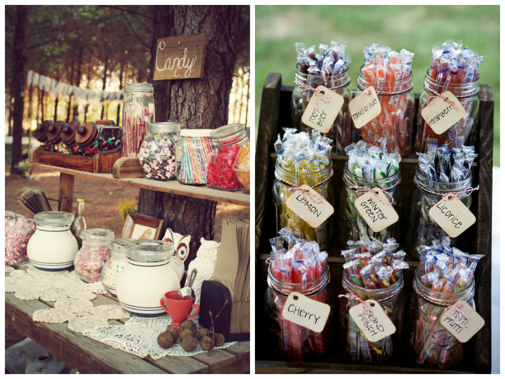 candy bar mariage