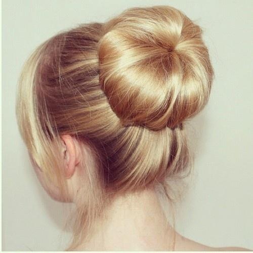 Chignon de ballerine, big bun