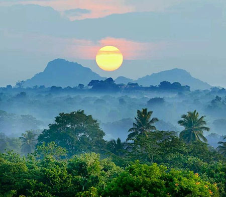 coucher de soleil sri lanka