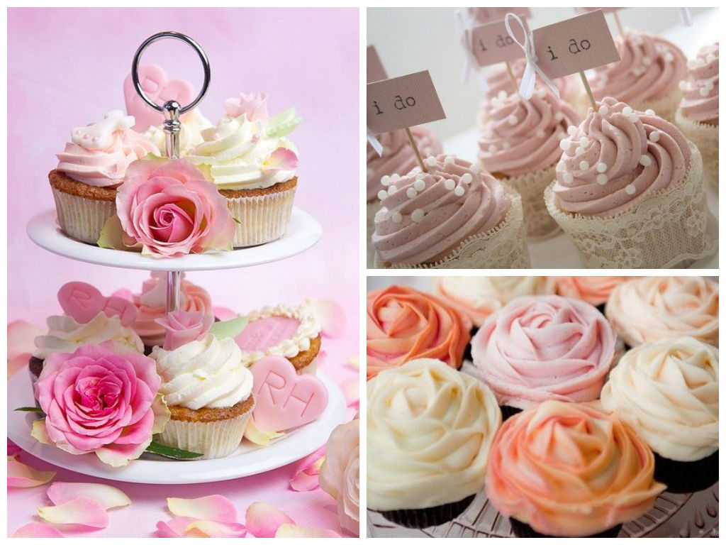 assortiment de cupcakes mariage