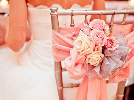 déco chaise corail