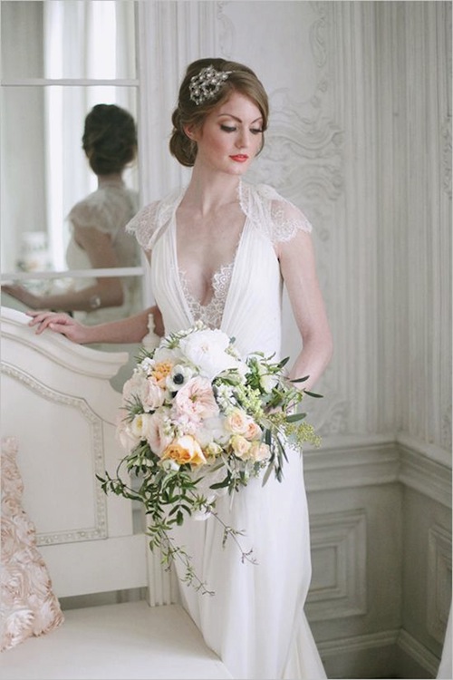robe mariage downton abbey