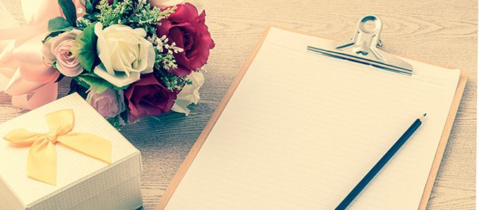 Quelques points que vous n'avez peut-être pas pris en considération pour le grand jour! Détails de taille...